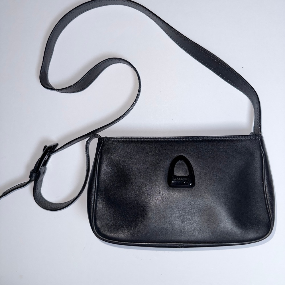 Lancel Adjustable Strap Crossbody Purse *FLAWS*‎